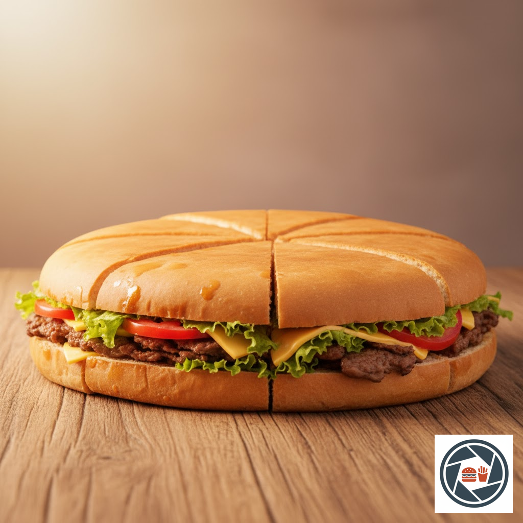 Foto profissional de lanche